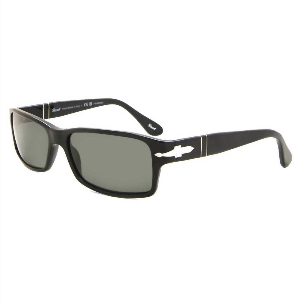 NEW PERSOL men's 0po2747s 95/48 57 polarized sunglasses in black